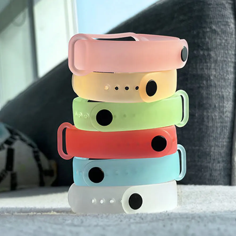 

Ремешок прозрачный силиконовый для Xiaomi Mi Band 7 65 4, спортивный браслет для Xiomi Miband 3, браслет для Xiami band 5