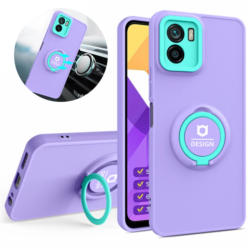 

For VIVO Y20 Y20i Y20A Y12A Y11S Y12S Case Car Magnetic Stand Ring Phone Case For VIVO Y17 Y15 Y12 Y3 Y11 Y15S Y15A Back Cover