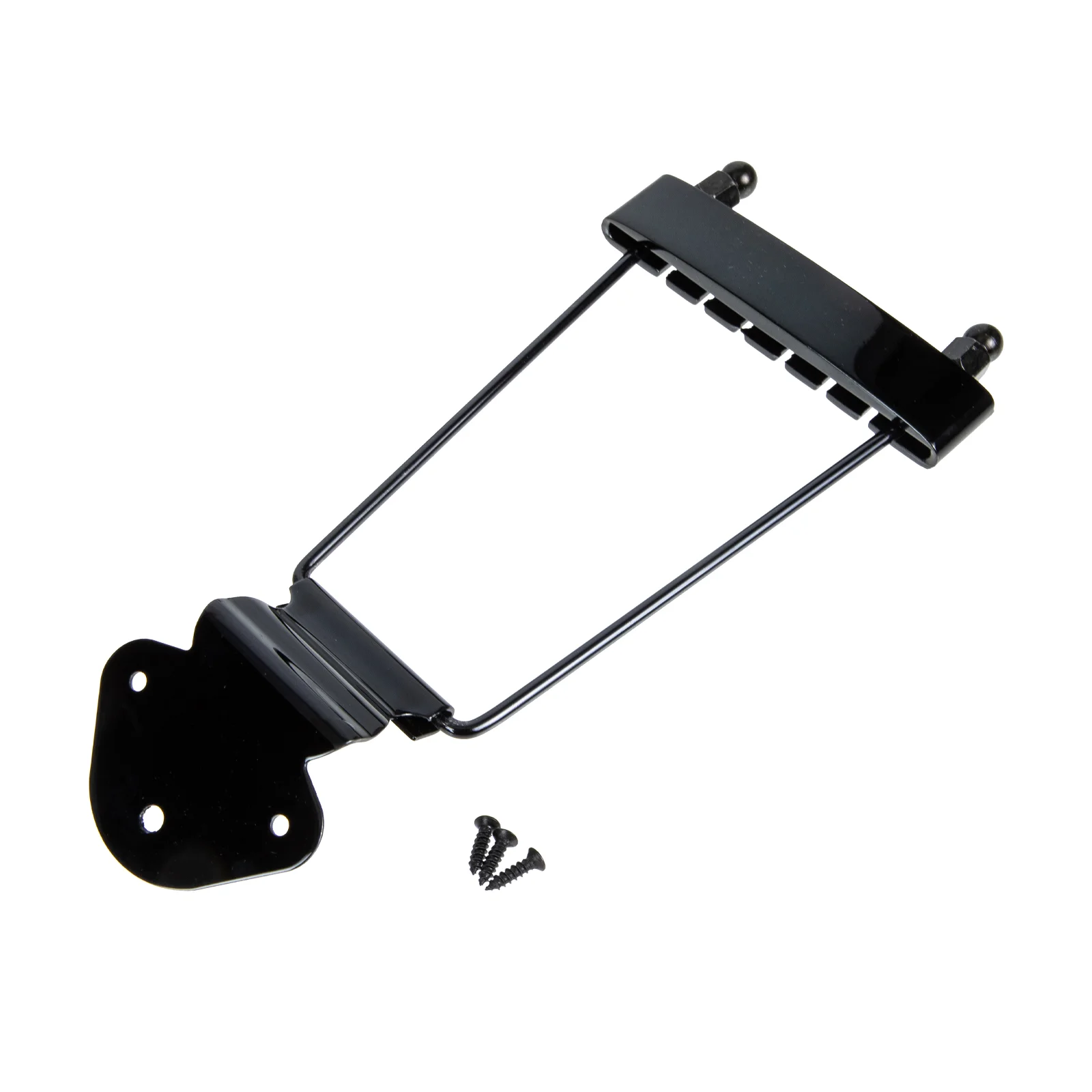 

Bridge Tailpiece Guitar Saddle Strain Plate Component Accessory Durable Metal Replacement Parts