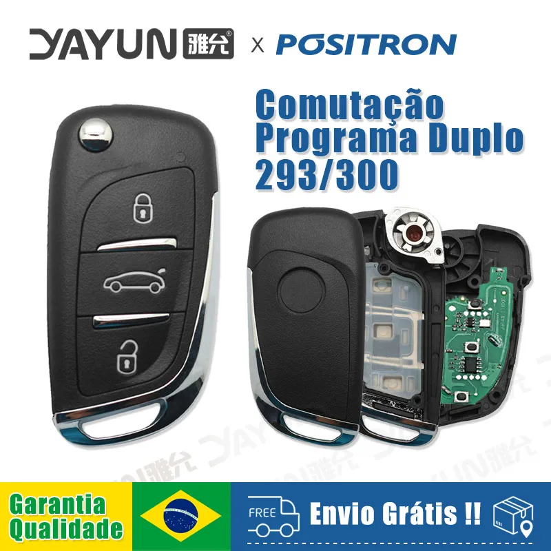 

YAYUN модифицированный флип-ключ для автомобиля KD-B11 Positron Flex кнопки сигнализации новая и старая линия Ate 293 300 330 360 Бесплатная доставка