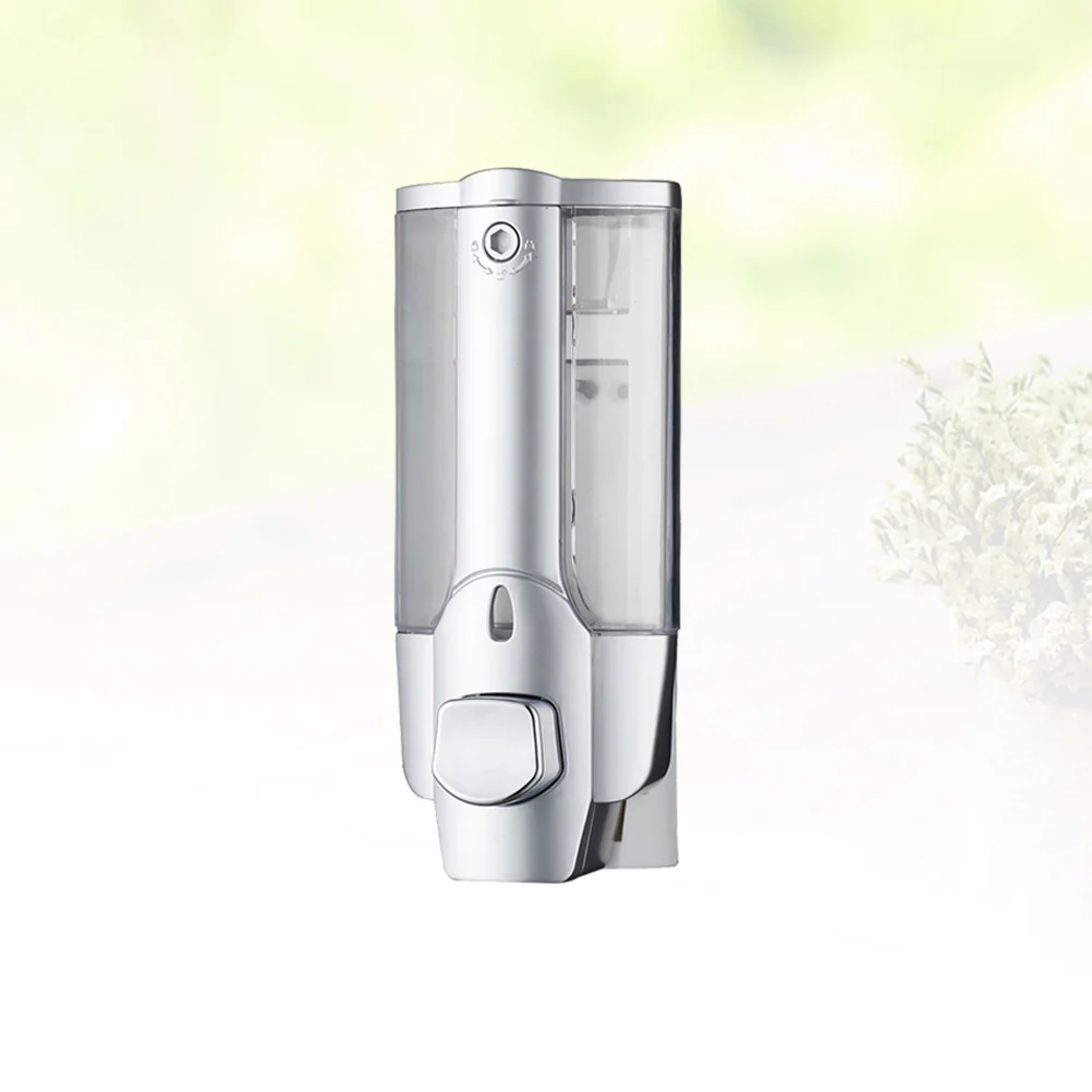 

1Pc Shampoo Soap Chamber Hand Soap Dispenser Wall Mount Touchless Soap Dispenser Wall Dispenser