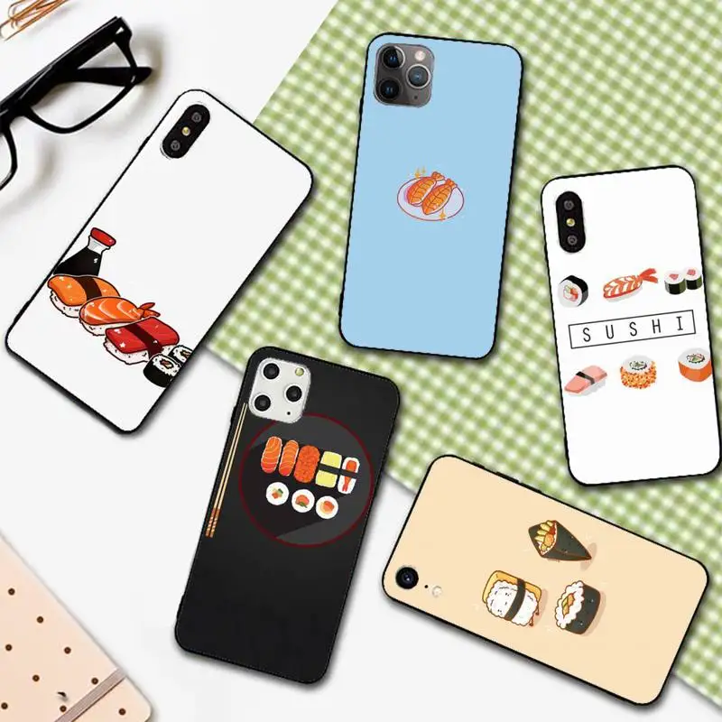 Чехол для телефона с рисунком суши Iphone 11 12 13 Pro Max 5s 6s 7 8 Plus X Xr Xs Se 2020 Mini |