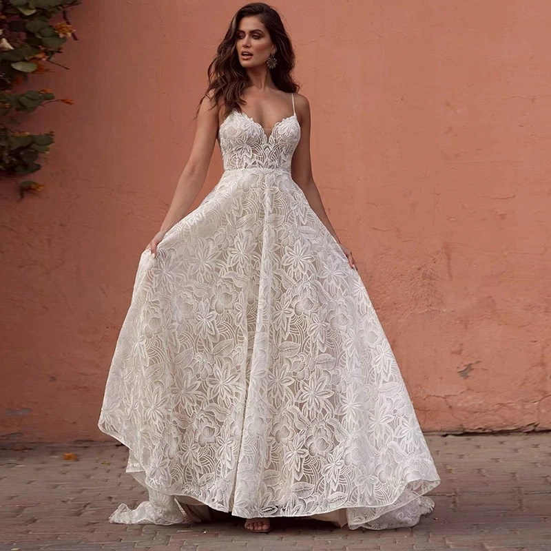 

Women's Sling white Long Dresses arrival Summer Boho V-Neck Sleeveless Party Beach solid Maxi Dress Casual Sundress