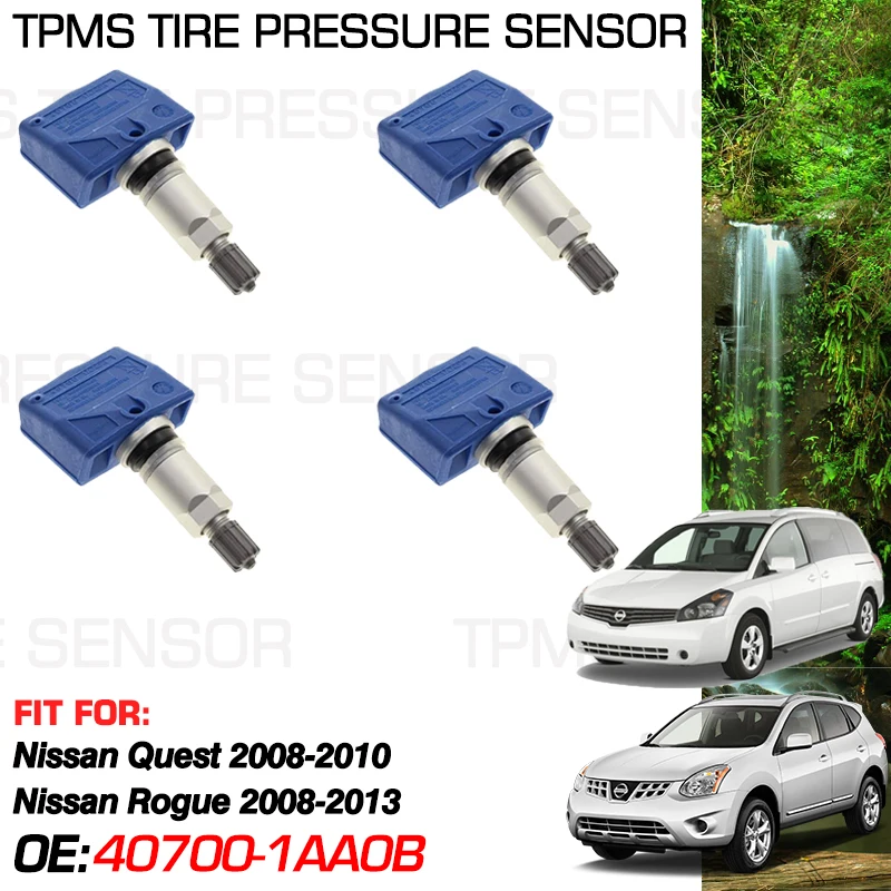 Монитор давления в шинах 40700-1AA0B 40700-JA01B для Nissan Rogue Select 2008-2013 2012 2011 2008 Quest V42 2009 2010 315