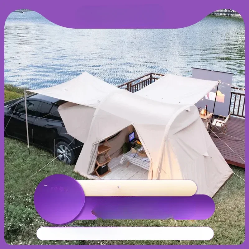YOUSKY Кемпинговая надувная палатка на заднюю дверь без сборки для электромобиля