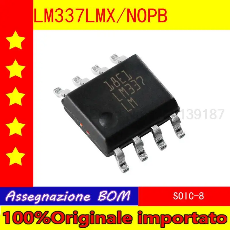 

'10 шт./партия домашняя мебель/LM337LMX/NOPB SOIC - 8 Регулируемый Линейный чип регулятора отрицательного напряжения