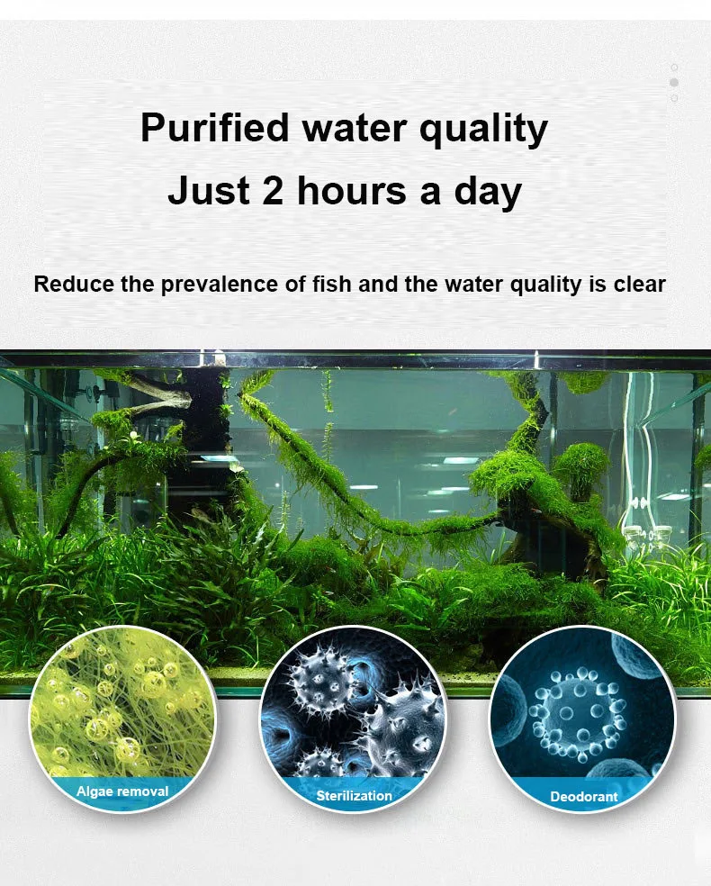 Лампы для аквариума 220 В 3 Вт 5 7 9 11 13