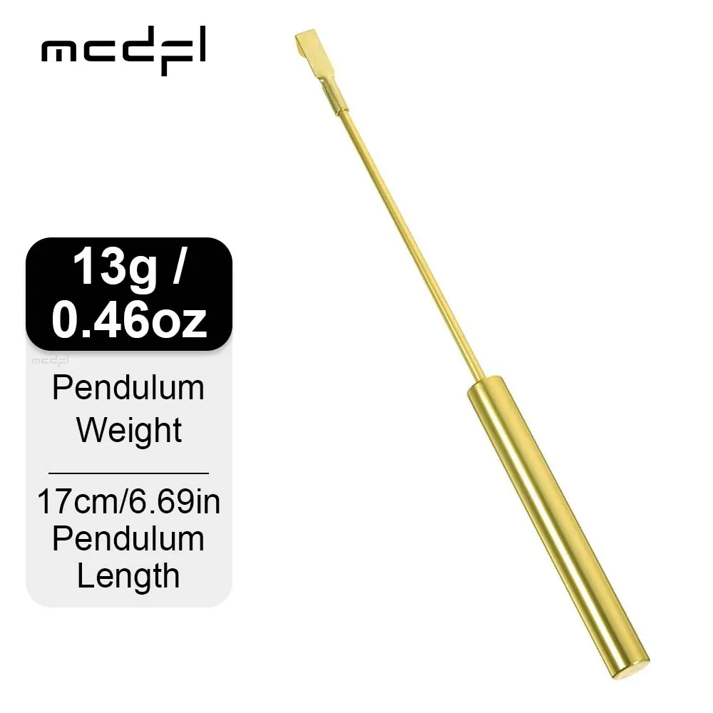 Pendulum Metal Cylinder Pendulums Swing Grandfather Clockmaking Parts Therefor Quartz Replacement Accessories