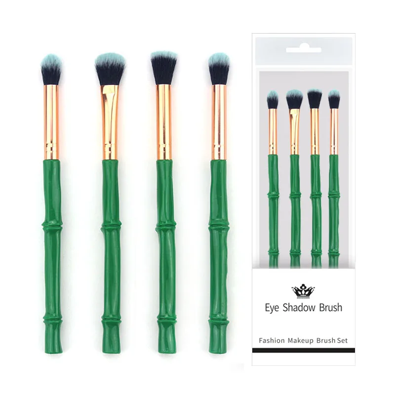 

Professional 4PCS Makeup Brush Tool Set Eye Shadow Eyebrow Powder Blush Blending Beauty Make Up Brush Cosmestic Brushes