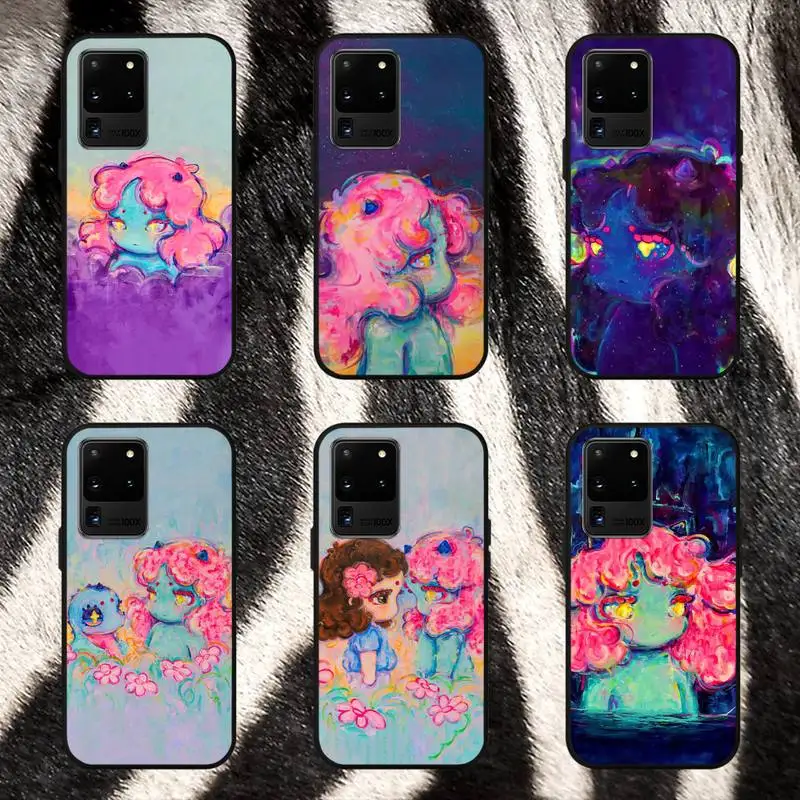 

Чехол Okokume Cosmic Girl для телефона Samsung Galaxy A02 A12 A13 A22 A32 A41 A51 A53 A71 A73