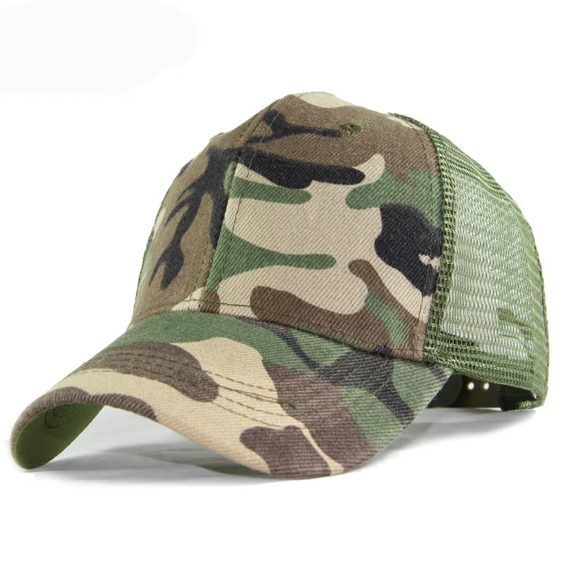 

Baseball Cap Outdoor Sport Caps Leisure Army Camo Hat Sunscreen Duck Tongue Hat Snapback Caps Men's and Women's Camouflage Caps