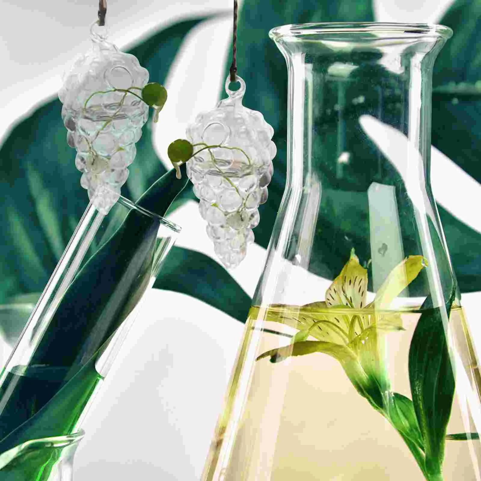 

Hanging Plantvase Planter Air Containers Wall Terrarium Bottle Flower Hydroponic Propagation Terrariums Geometricclear