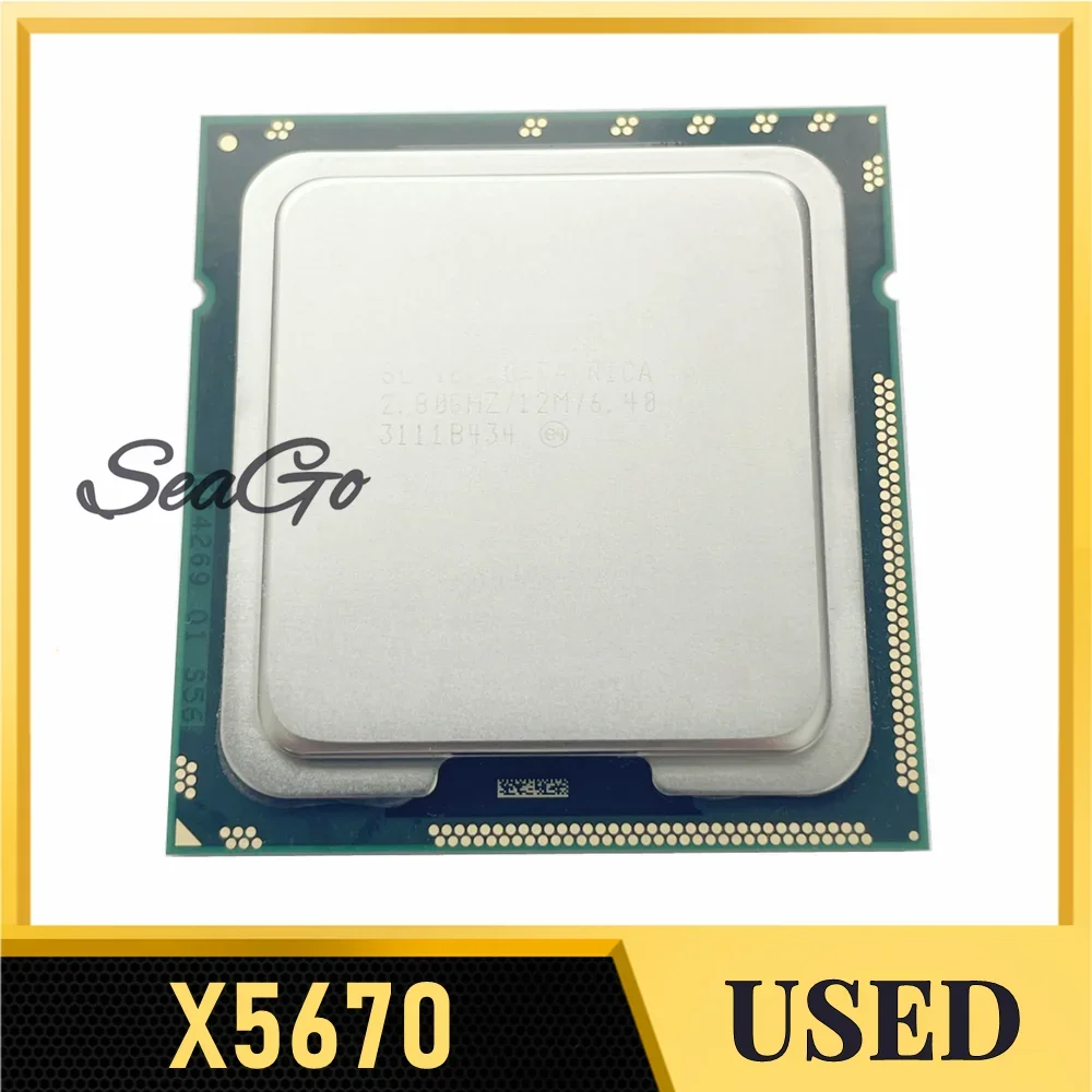 Xeon X5670 2 933 ГГц шестиядерный двенадцатипоточный 12 м 95 Вт LGA 1366