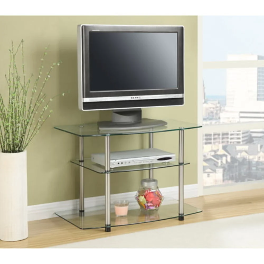 

BOUSSAC Classic Glass TV Stand