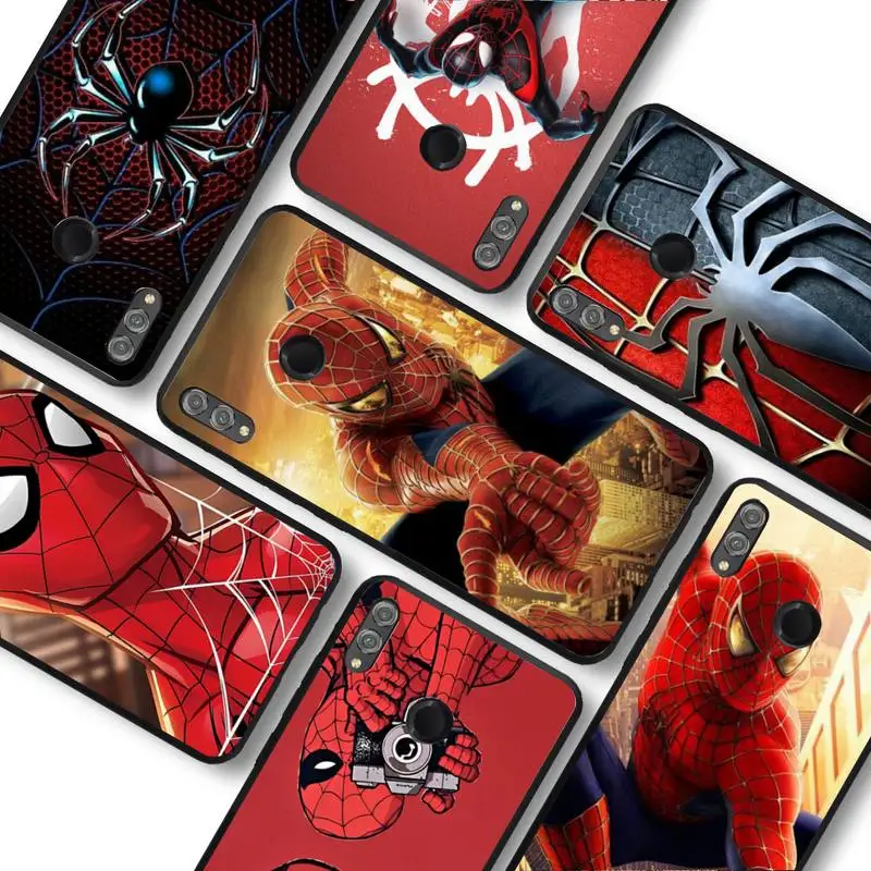 

S-Spiderman Phone Case for Huawei Honor 10 i 8X C 5A 20 9 10 30 lite pro Voew 10 20 V30