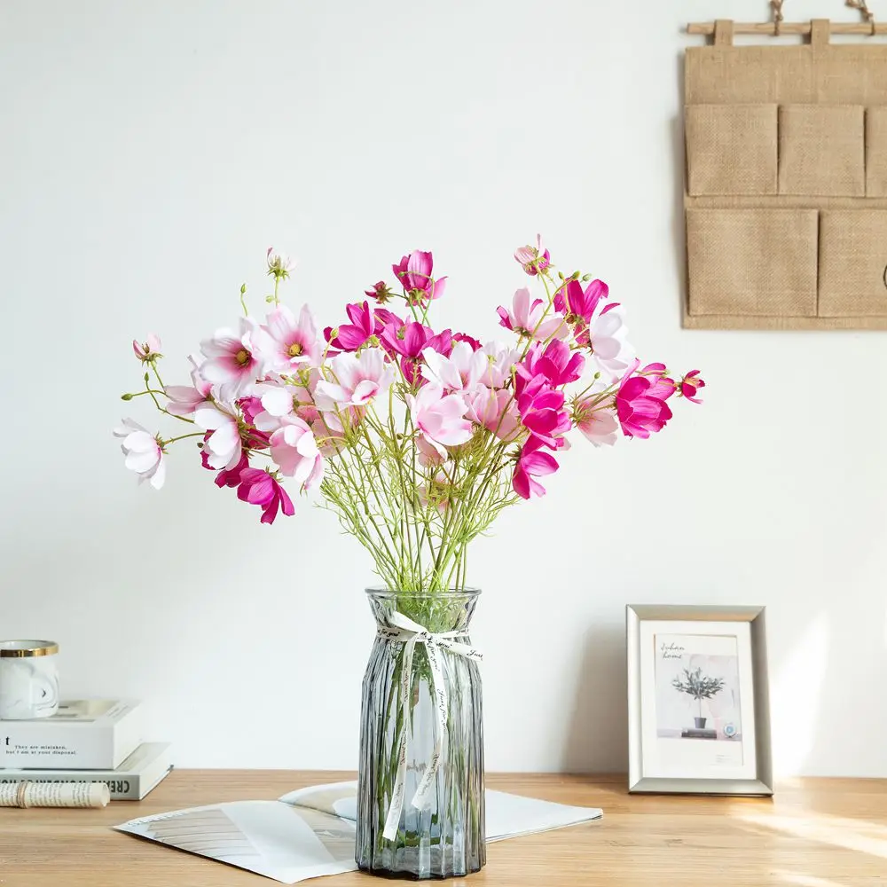 

Искусственные цветы, декоративное искусственное растение, ткань Кореопсис гезанг, магазин, офис, милое украшение стола, аксессуары для дома...