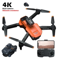 rc drone 4k professional jjrc h106 three sided obstacle avoidance remote control quadcopter with camera optical flow fixed plane