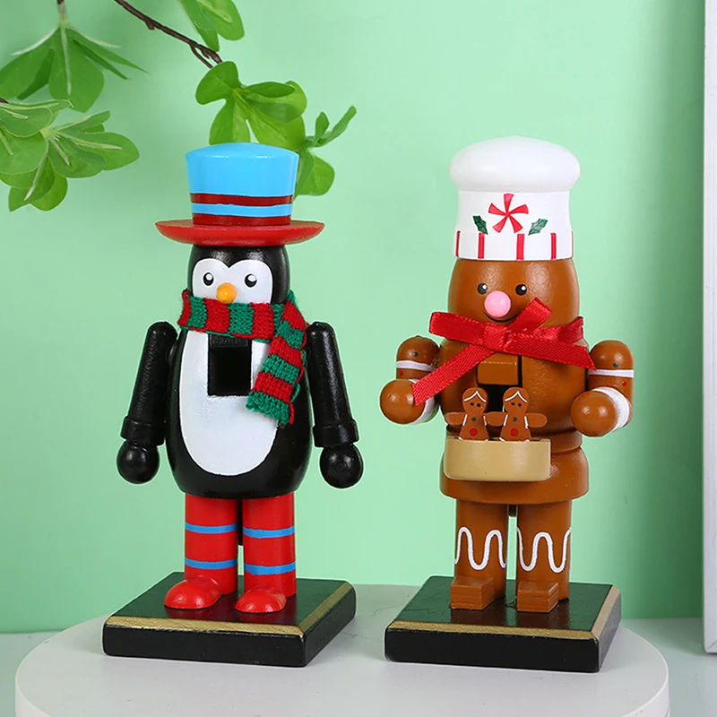 16 См Рождественское Украшение Из Орехового Дерева Фигурка Солдата Деревянная