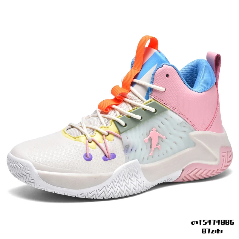 

New Basketball Shoes Air Men Nonslip Sneakers Breathable Casual Sports Shoes Women Basketball Boots Shockproof Tenis Masculino