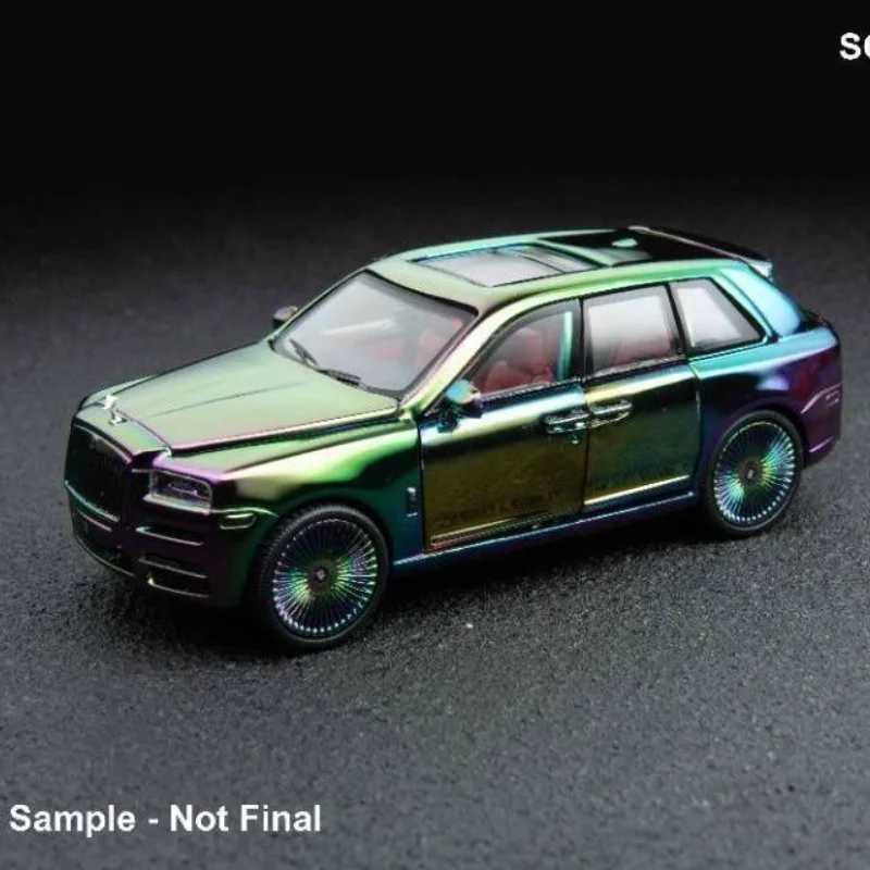 Фото Литая под давлением модель автомобиля из сплава Rolls-Royce Cullinan в масштабе 1:64 с полным приводом №5