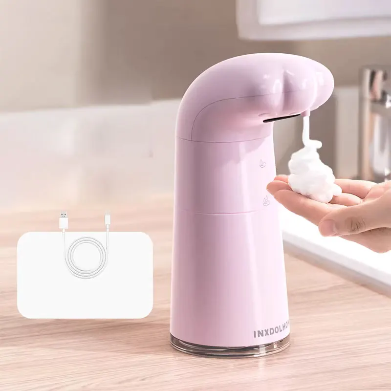 

Автоматический дозатор для мыла в виде кошачьей лапки, сенсорный, для домашнего использования, для детей, с функцией создания пены