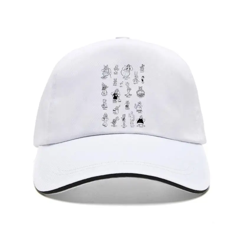 

New Asterix And Obelix Hat Classic Sunscreen Baseball Cap Print Bill Hat