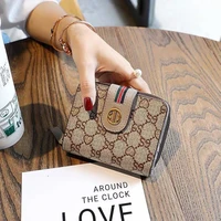 wallets for women 2022 new luxury brand coin purse hasp card holder lady wallet zipper female leather buckle card holder