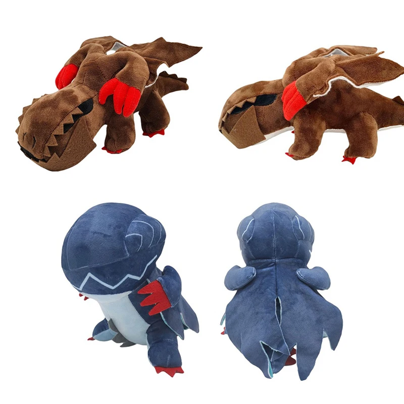 

24CM Brand New Gore Magala Plush Dragon Monster Hunter Monster Hunter Freedom Doll Kids Holiday Gift Plush Furniture Decoration