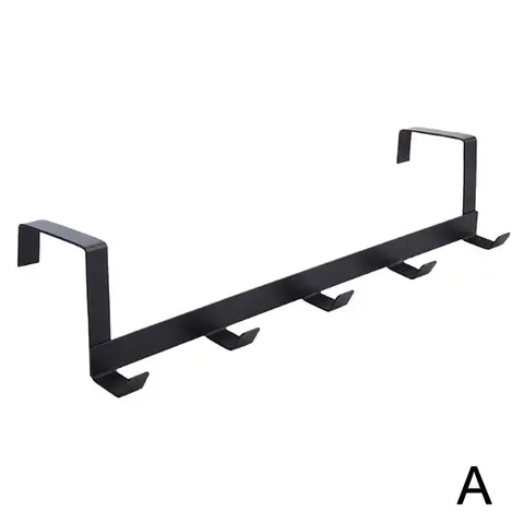 Бытовой крючок на заднюю дверь, Многофункциональная вешалка для одежды, сумок, шарфов, вешалка для хранения, вешалка для ванной, крючки, органайзер для пальто и полотенец, шляпы F1r1