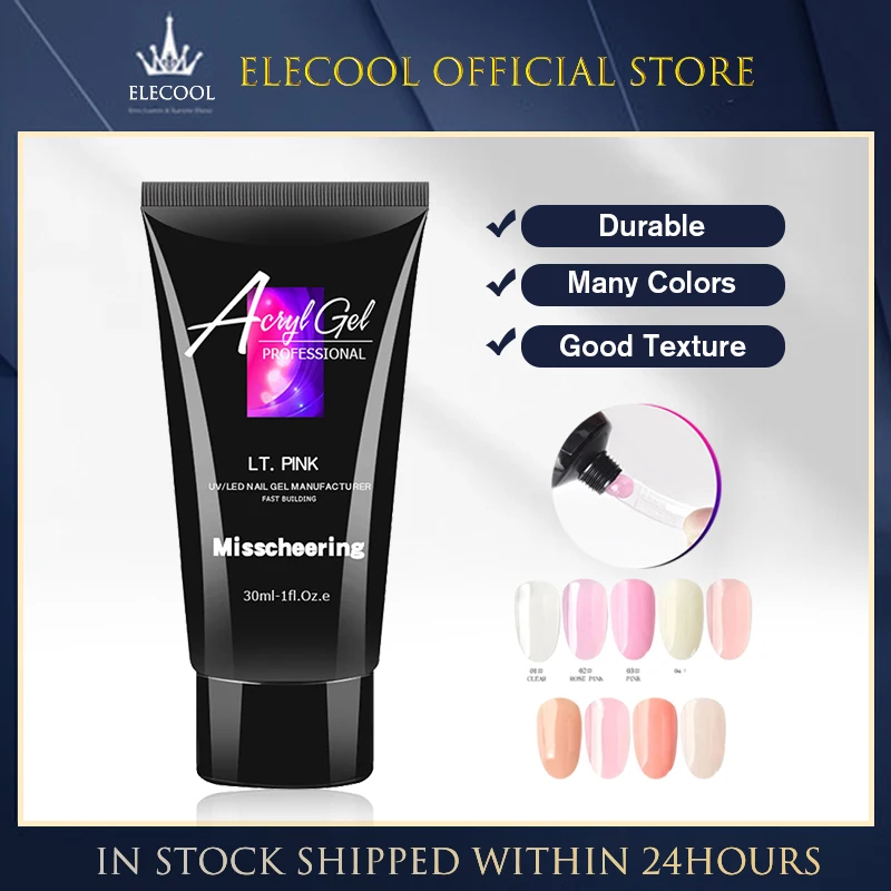 

Гель для быстрого наращивания ногтей, удаляемый замачиванием, УФ-лампа, акриловый, Кристальный, белый, прозрачный, розовый, Полупостоянный, зеркальный строительный гель