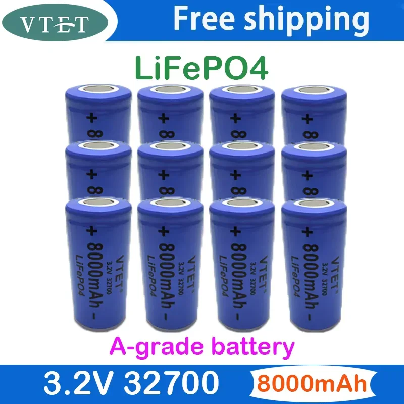 Литий-железо-фосфатный аккумулятор 32700 8000 мАч 3 2 В Lifepo4