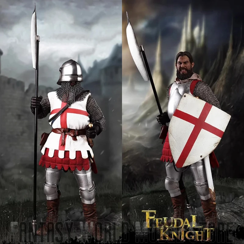 COOMODEL SE065 масштаб 1/6 мужской солдат британские феодальные рыцари полный набор 12