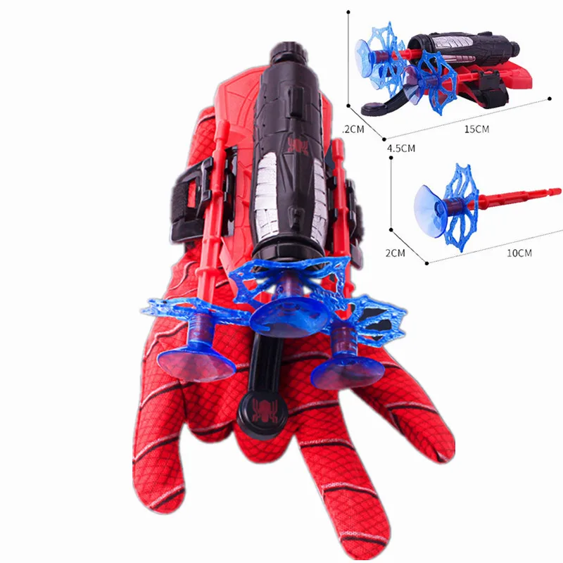 

Genuine Disney Marvel Spiderman Wrist Launcher Safety Soft Bullet Gun Toy Cartoon Anime Figure Spider Man Cosplay Toys Kids Gift