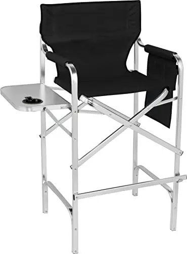 

Chair, Aluminum, Black