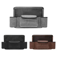 car handbag holder fur multifunction car organizer bag seat gap storage hangding bag tissue box auto interior accessories