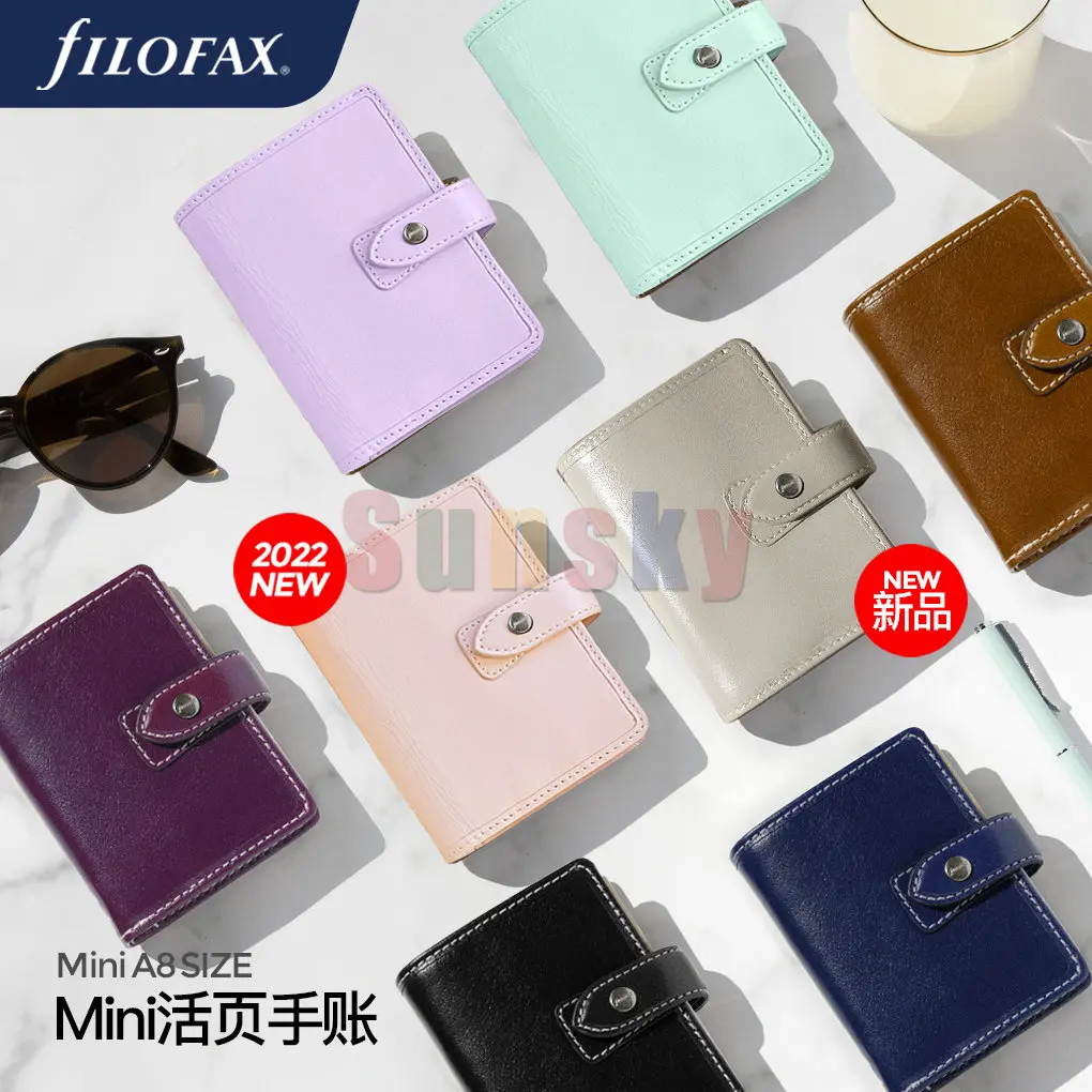 Мини-органайзер кожаный Filofax Malden