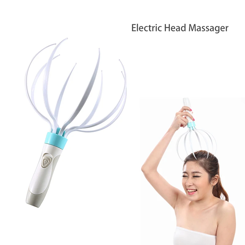 

Head Massager Scalp Massage Claw Vibration Pet Massager Eight Claw Electric Household Kneading Soul Extractor Head Massager
