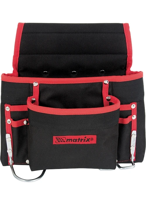 Подсумок поясной 8 карманов держатель для молотка клещей // MATRIX |