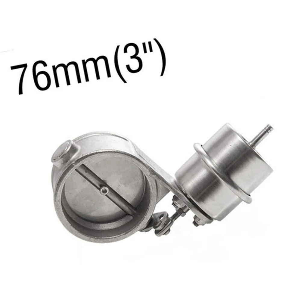 1 szt. srebrny zawór odpowietrzający normalnie zamknięty dodatni sterownik zaworu ciśnieniowego do rur wydechowych 51 mm/2 cale 63 5 cala 76 mm/3
