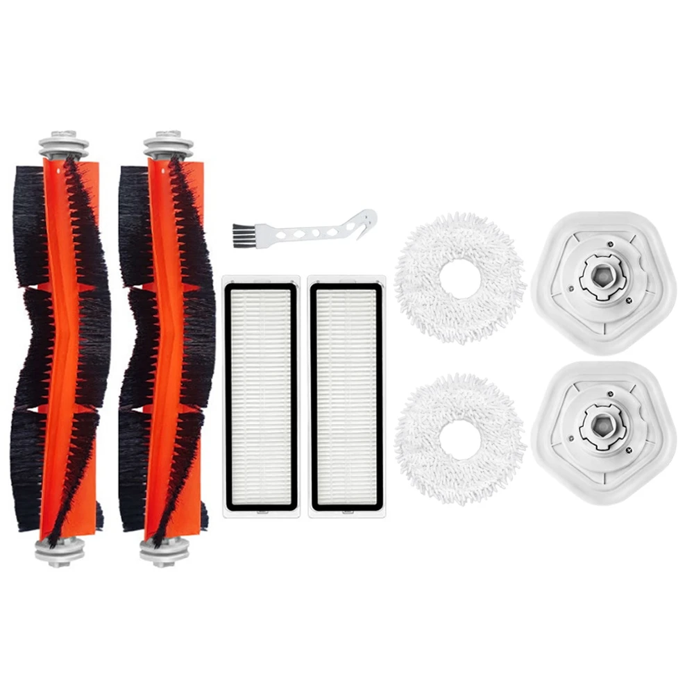 

9PCS Replacement Accessories Kit for Bot W10 W10Pro Vacuum Cleaner Main Brush Filter Mop Cloth Cleaning Brush