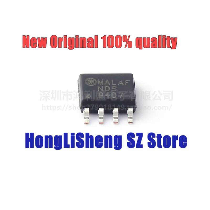 

10 шт./партия, набор микросхем NDS9407 NDS 9407 SOP8, 100% новый и оригинальный