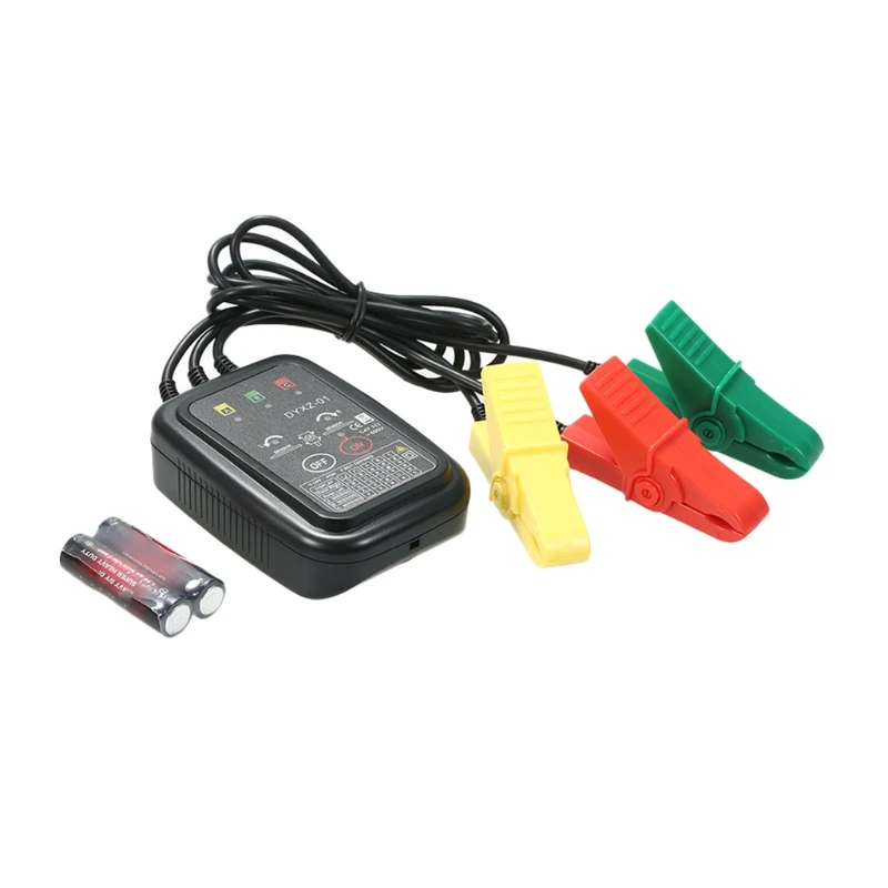 Цифровой Бесконтактный детектор фаз 3-фазный поворотный тестер 70-600 В