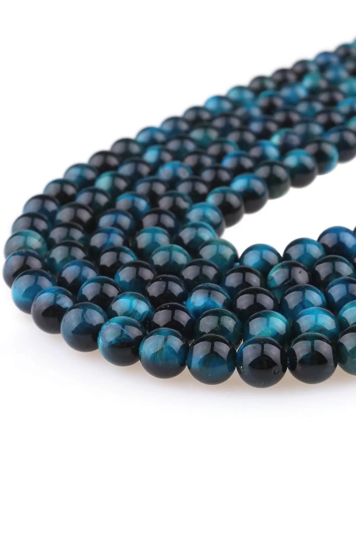 6 Mm Blue Tiger 'S Eye Stone Set-Dz3930-m Beads Hobby Supplies & Leisure Life