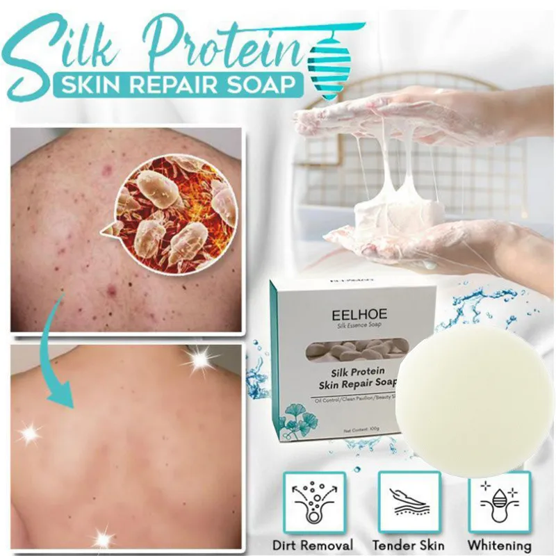 

Goat Milk Soap Removes Mites Acne Removal Handmade Tender White Moisturizer Nourishing Deep Cleansing Body Care