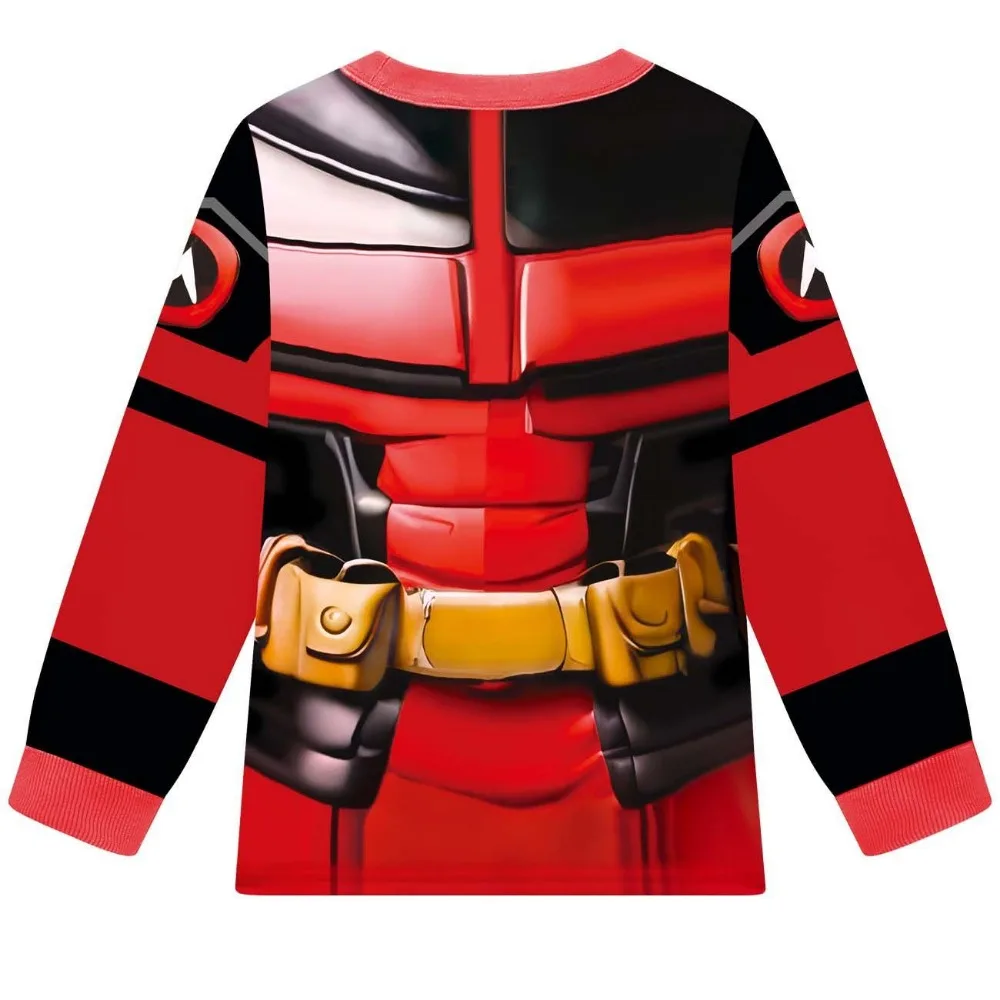 Children's Wolverine children's leisure wear cartoon pajamas Suit Girl Boys D-Deadpool night-clothes spring autumn nightshirt (art.: 3920ca6bd9de3) - 3920ca6bd9de3