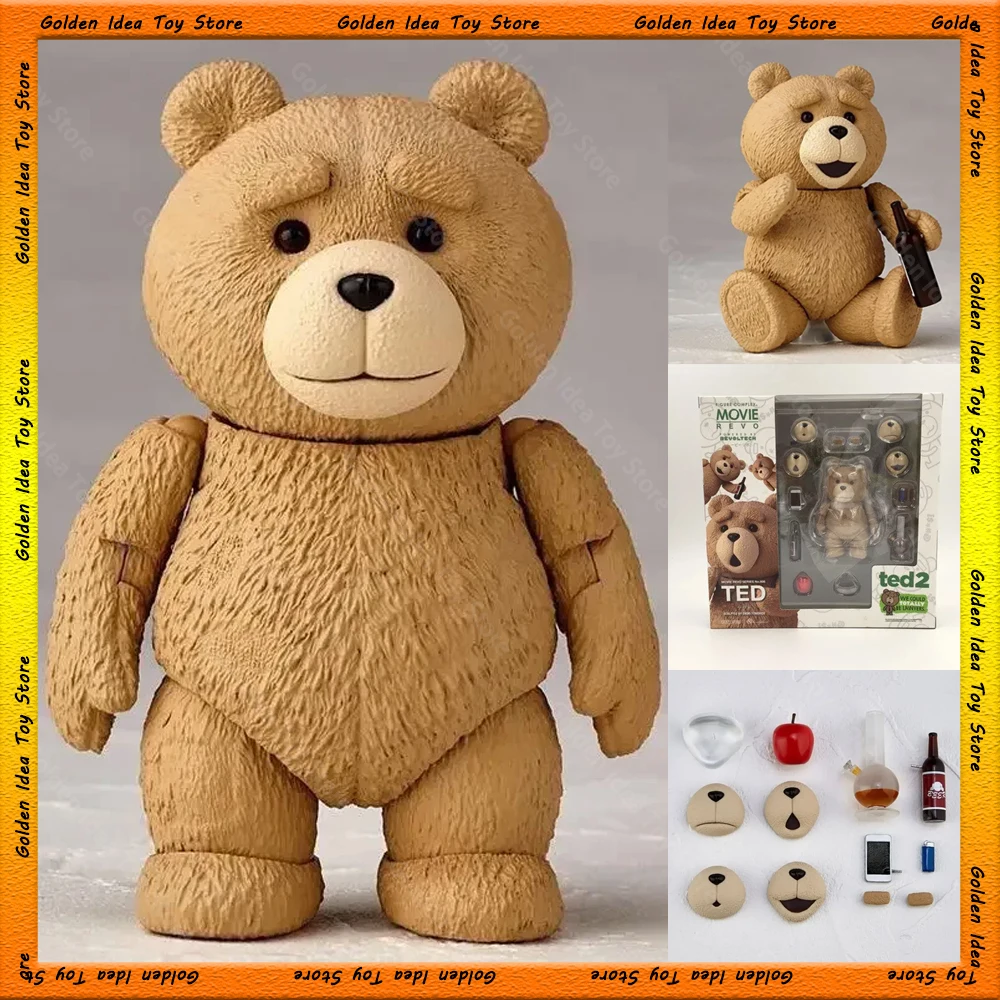 YAMAGUCHI Ted 2 аниме фигурка Bjd Teddy Bear Фигурка Revoltech No 006 Тедди Кирпичная Gk Модель фильма