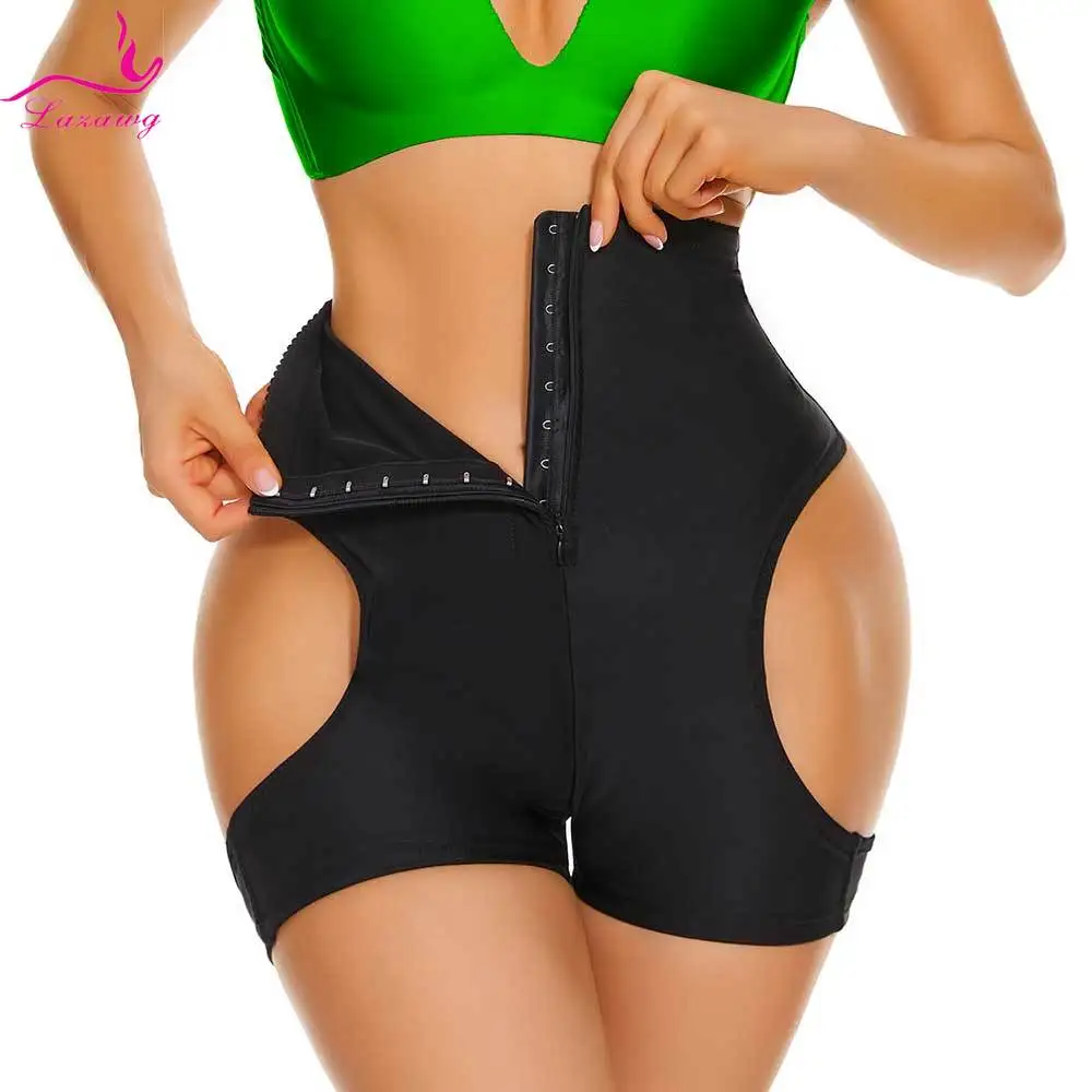 

LAZAWG Women Butt Lifter Body Shaper Tummy Control Panties Slimming Underwear Waist Trainer Shapewear Belly Shaper Shorts