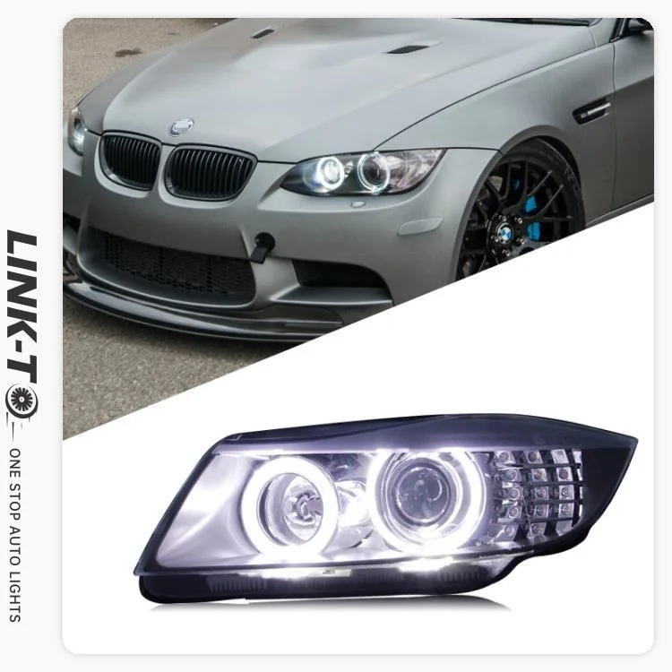 

Suitable For BMW 3 Series E90 Headlight Assembly 318 320 325i Modified LED Angel Eye Bulb Daytime Running Light