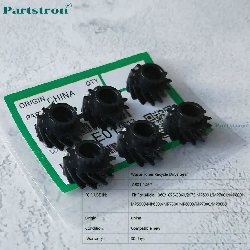 

20Pcs Waste Toner Recycle Drive Gear AB01-1462 For use in Ricoh 5500 6500 7500 6000 7000 8000 6001 7001 8001 1075 2075
