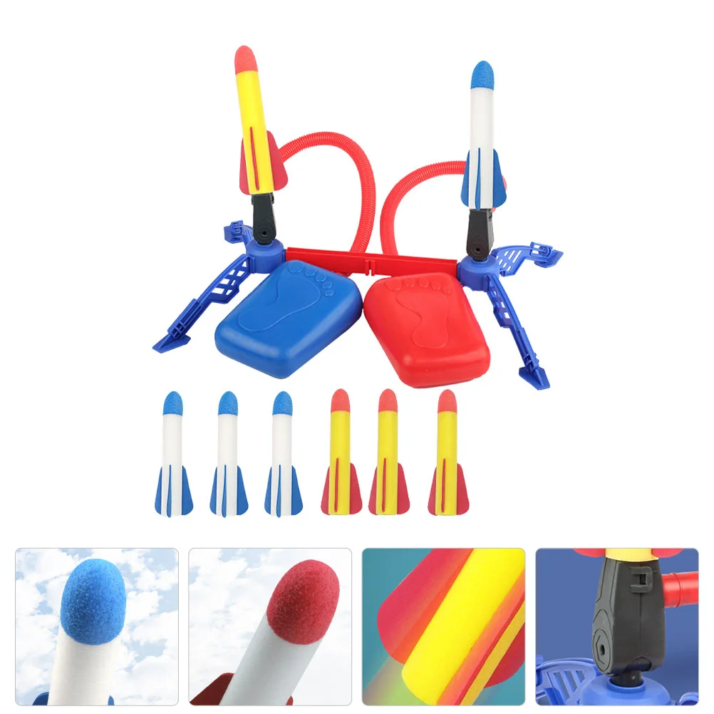 

1 Set Outdoor Pneumatic Rockets Launcher Children Creative Rockets Launcher